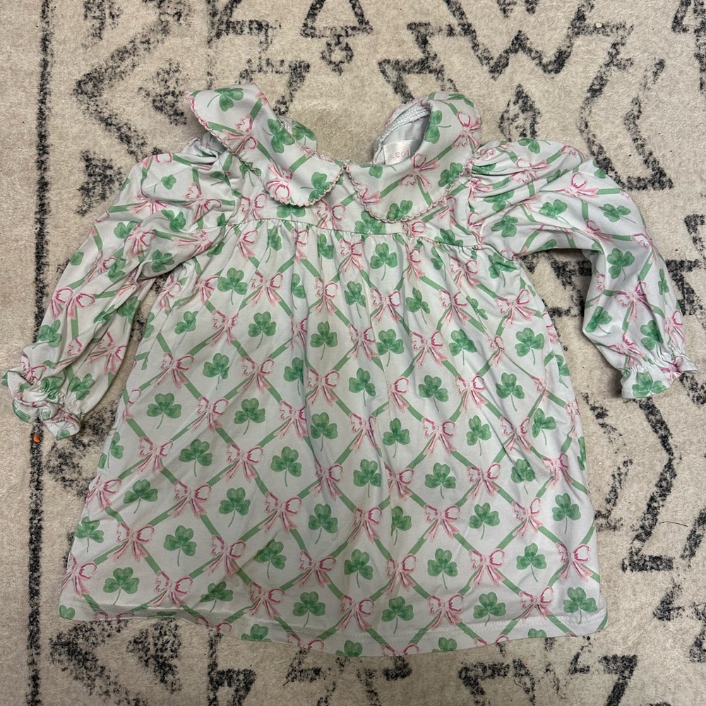 Cecil and Lou St. Patrick’s Day Shamrock 18M Dress